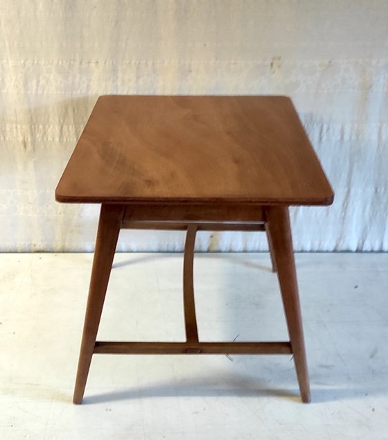 Image 1 of Solid wood coffee table - 1950s/60s