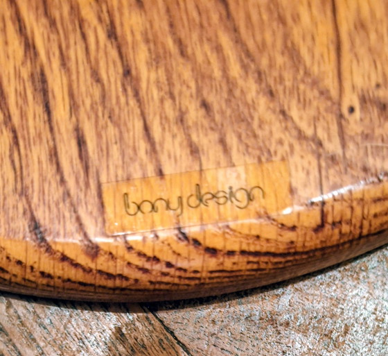 Image 1 of Lámpara de pie de madera Bony Design de los años 70