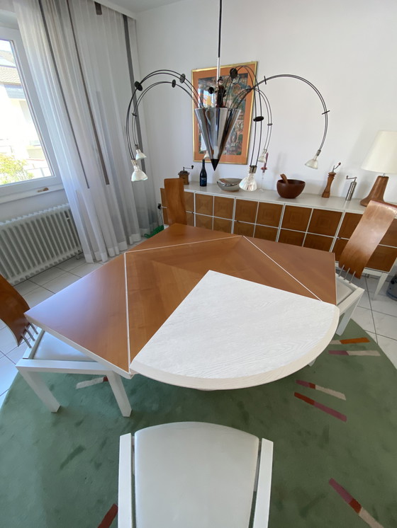 Image 1 of Rosenthal Quadrondro designtafel door Erwin Nagel