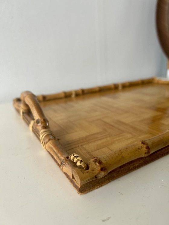 Image 1 of Vintage | vassoio di bambù