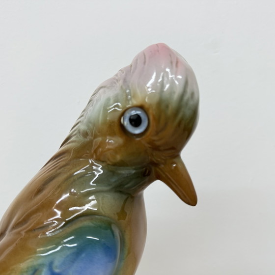 Image 1 of Vintage porcelain Parfume lamp bird , 1950s