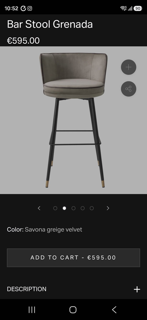 Image 1 of Porte-bars Eicholtz