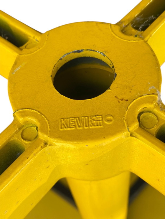 Image 1 of Chaise de bureau KEVI originale – Jørgen Rasmussen – Danemark, années 1960 – rare finition jaune