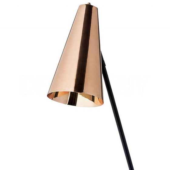 Lámpara de pie con cabezal cónico de cobre (Bloomingville) – Lámparas de pie, Metal, Copper (photo 8 of 8)