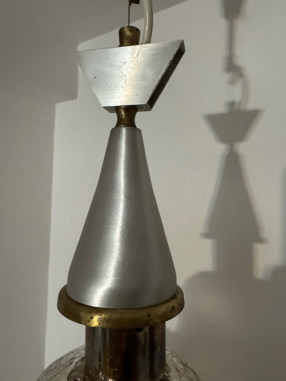 Image 1 of Murano glass flower chandelier, 1970s