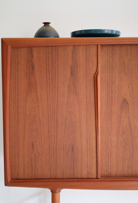 Vintage Hoog Dressoir Axel Christensen, Jaren 50/60 – Aco Møbler, High boards, Wood (photo 9 of 13)