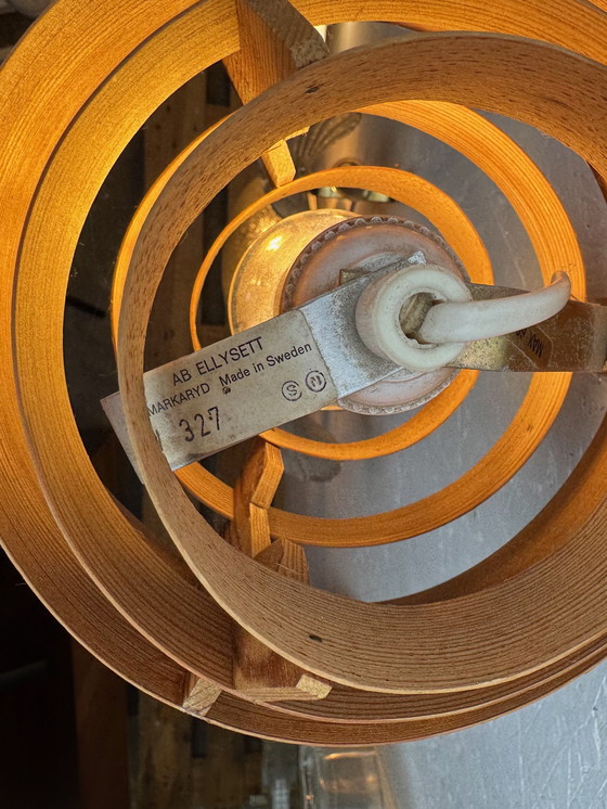 Image 1 of Hans-Agne Jakobsson Wall Lamp V327 – Ellysett Series Beauty in Pine