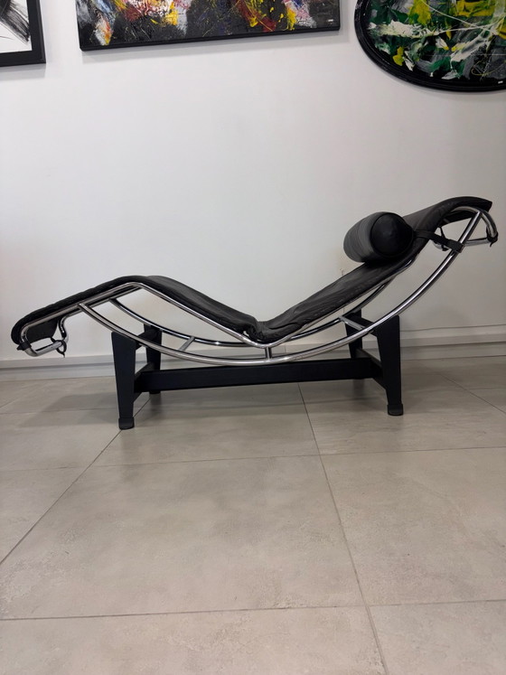 Chaise longue LC4 di Le Corbusier per Cassina, anni '90 – Pelle (photo 10 of 15)