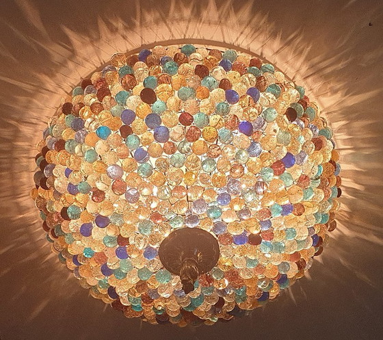 Gran Plafón Murano Uvas Cristal (37 Cm) – Plafones, Vidrio (photo 10 of 24)