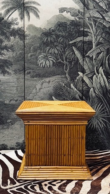 Image 1 of PENCIL REED COFFEE TABLE COFFEE TABLE SIDE TABLE STYLE CRESPI