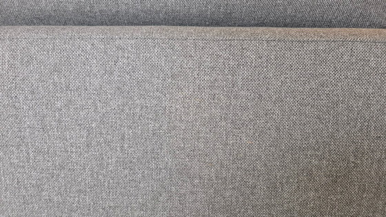 Image 1 of Corner sofa High End 345x302 fabric Gray leather Fango