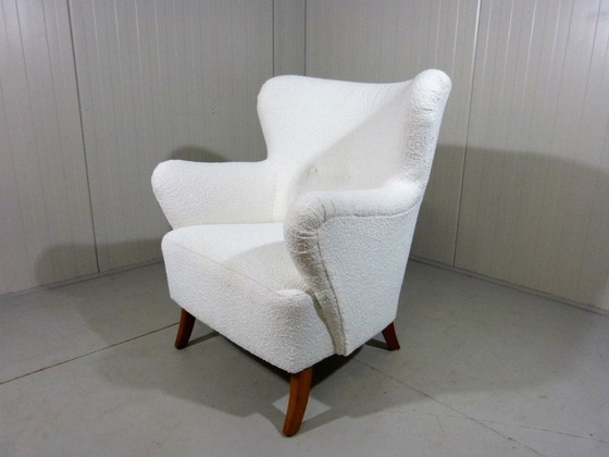 Image 1 of Fauteuil lounge Boucle, Suède, années 1950