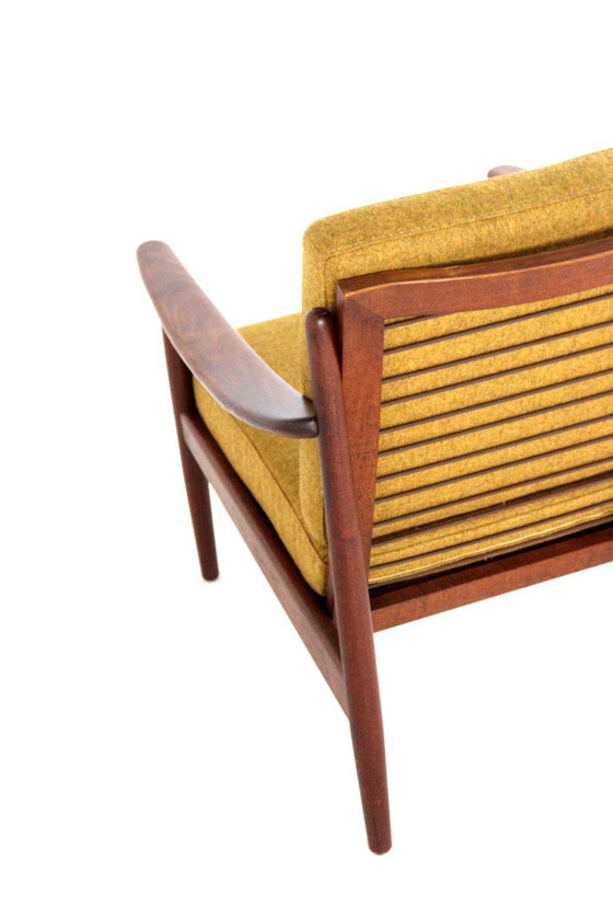Image 1 of Vintage fauteuil  'Bamberg' nieuw gestoffeerd