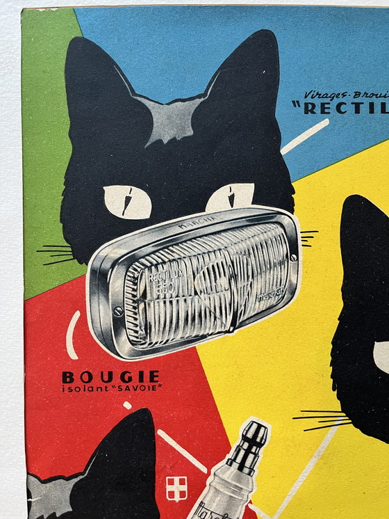 Image 1 of Affiche publicitaire vintage MARS