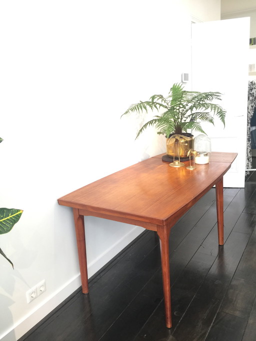 Vintage Hardwood Dining Table