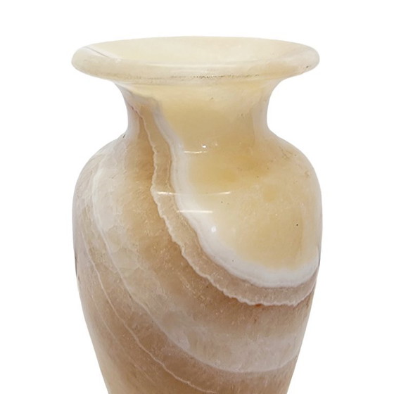 Image 1 of Grand vase vintage en marbre d'Italie
