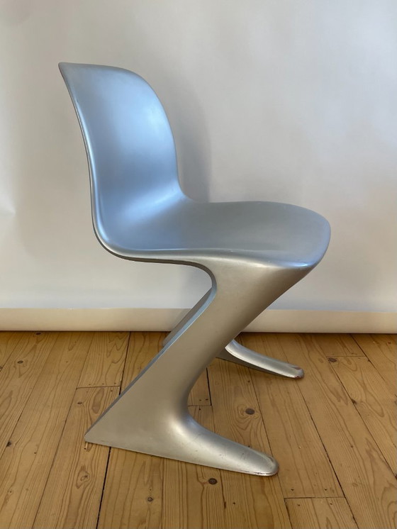 Image 1 of 7x Ernst Moeckl Kangaroo Z Chairs voor Horn Germany 1968