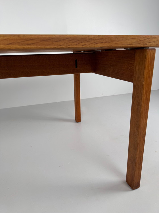 Image 1 of Solid Oak Coffee Table by Andreas Tuck – Design by Hans J. Wegner