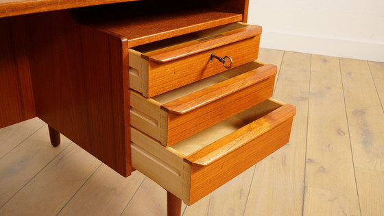 Image 1 of Vintage-Schreibtisch | Dänisches Design | Teakholz | Valdemar Mortensen