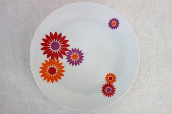 6 Piatti Piani Seltmann Weiden West Germany anni '70 – Stoviglie, Porcelain (photo 4 of 9)