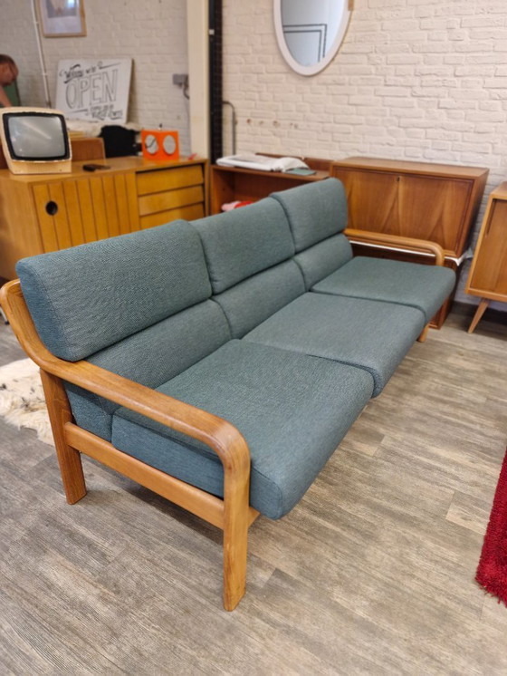 Image 1 of Vintage Danish design three-seater sofa L. Olson & Son