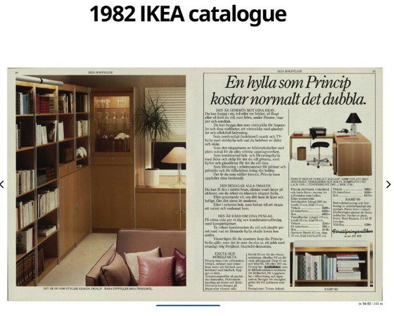 Image 1 of Vintage IKEA "Ackord" tafellamp van Bent Boysen