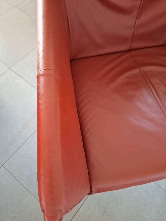 Image 1 of Sillón Charly en rojo vino