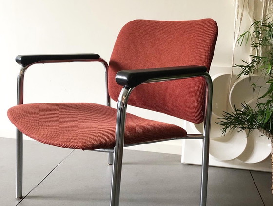 Image 1 of Trio sala d'attesa vintage in stile Gispen 3 poltrone