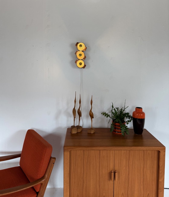 Vintage Ceramic Wall Lamp, Leola Leuchten ‘70s – Wall lights, Metal (photo 6 of 12)