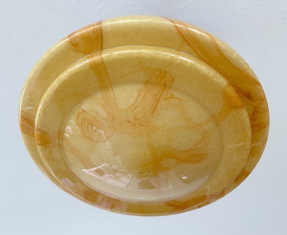 Image 1 of Lampe pendante en verre Art Déco