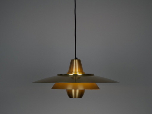 Danish vintage pendant lamp Superlight by David Mogensen, 1980s