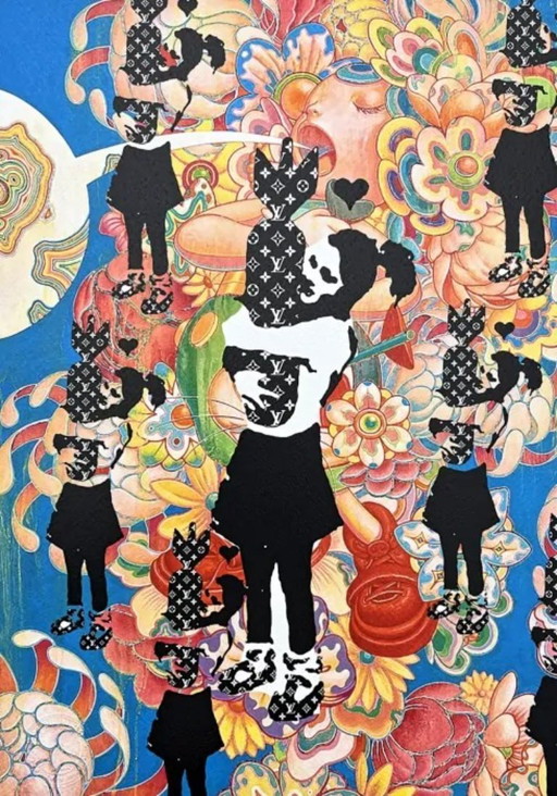 Death Nyc - Banksy Bomb Love Girls - Edizione limitata con certificato