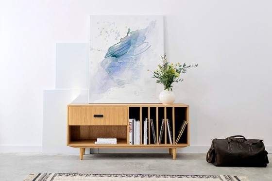 Image 1 of Tocadiscos y mueble de vinilo D-S12