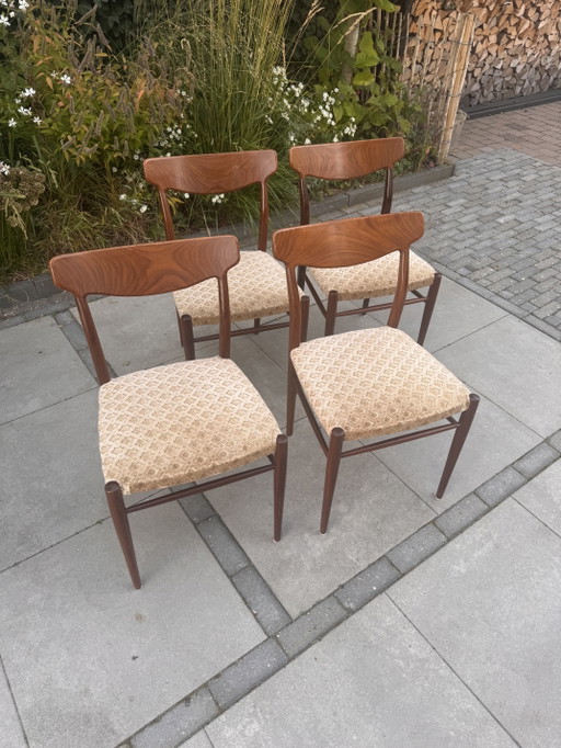 Set 4 Lübke Chairs