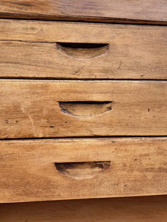 Image 1 of Gerestaureerd kantoormeubilair uit de jaren 50.