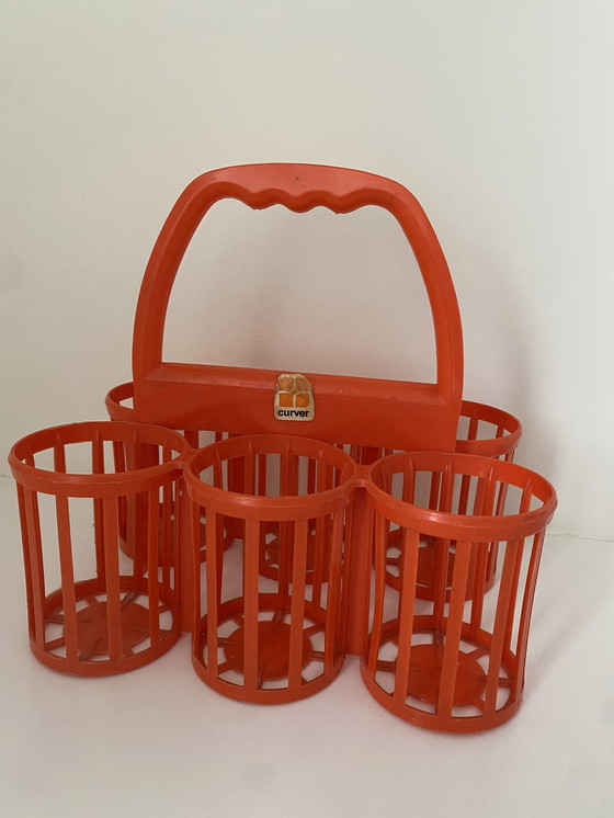 Image 1 of Portabottiglie Curver vintage - Portabottiglie anni '70