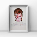 1x Brian Duffy – David Bowie, Aladdin Sane (Ojos cerrados), 1973
