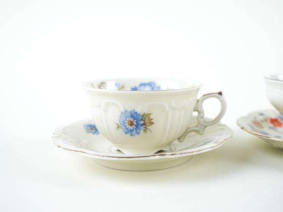 Image 1 of Porzellantassen-Set, deutsches Design, 20. Jahrhundert, hergestellt in Deutschland