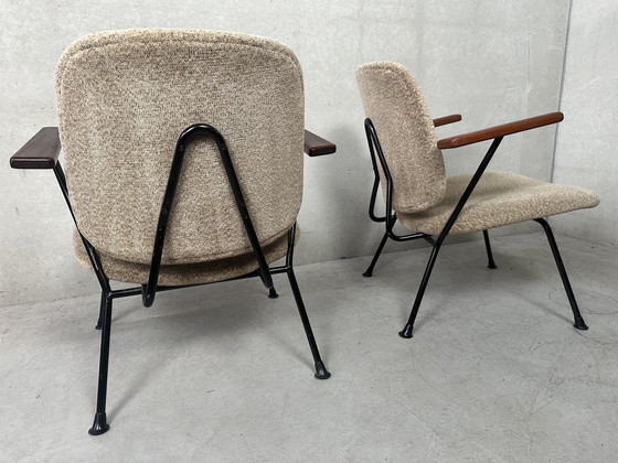 Image 1 of 2x fauteuils vintage - Gijs van der Sluis - 1960s