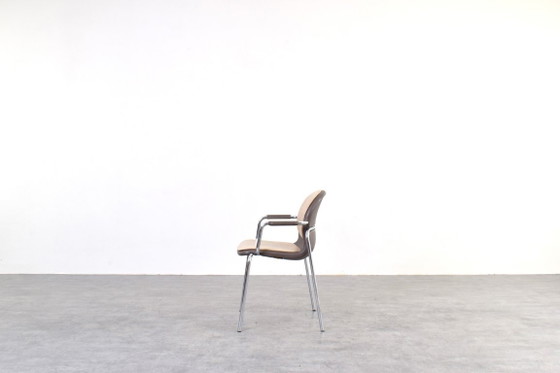 Chaises allemandes vintage de Wilkhahn, années 1980, lot de 8. – Chaises de salle à manger, Chrome (photo 5 of 15)