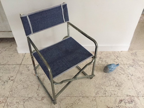 Image 1 of Vintage folding children's armchair