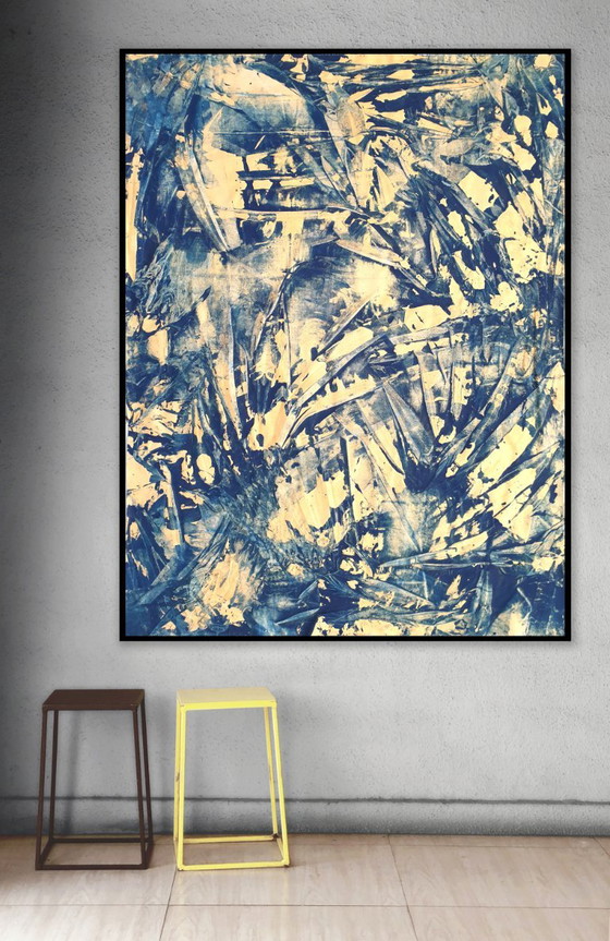 Jürgen Angeler - Golden 3D Wings – Paintings & Drawings, Canvas, Abstract (photo 16 of 24)
