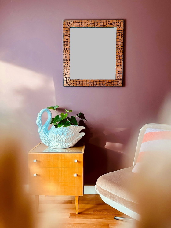 Image 1 of Pièce unique ! Miroir design Herbert Hirche des années 1970