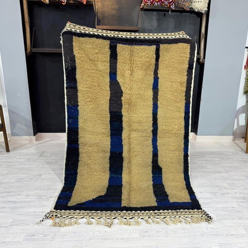 Tappeto Beni Ouaraine in lana fatto a mano, misura 2/3 M – Aime Té, vloerkleden en tapijten, Wool
