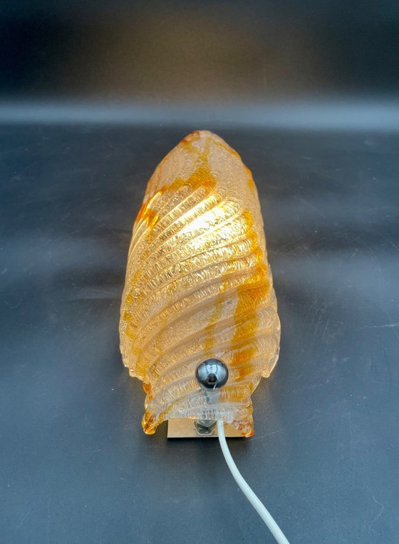 Image 1 of Sculpturale Vintage  - Attr Mazzega (Murano) - Verre Artistique & Tonalités Ambrées