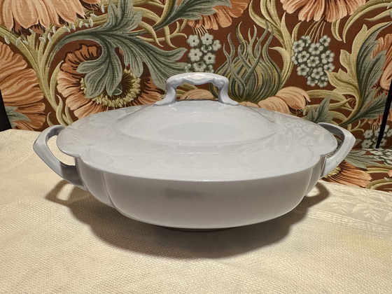 Image 1 of 31 Piece Gray Dawn Blue Johnson Bros. England