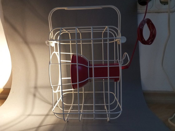 Image 1 of Matali Crasset 'Nomad' diseño industrial LED lámpara de mesa iKEA 2017