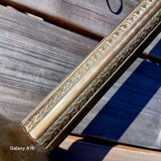 Image 1 of Grande lampada ad olio Baccarat ? Cristal Bronze Et Regule 77cm XIX Ème