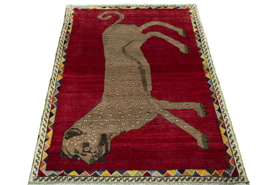 Image 1 of Gabbeh - Perserteppich 162 x 109 cm - Tiger
