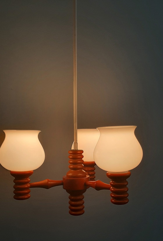 Image 1 of Lampada a sospensione di design scandinavo degli anni '70